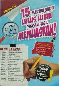 Image of 15 Mantra Sakti Lulus Ujian Dengan Hasil Memuaskan!