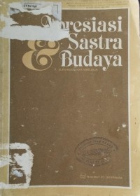 Image of Apresiasi & Sastra Budaya
