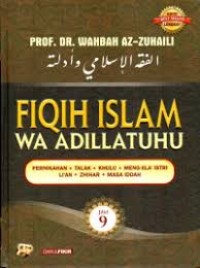Image of Fiqih Islam Wa Adillatuhu (Jilid 9)