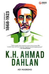 Image of K.H. Ahmad Dahlan : Biografi 1868-1923