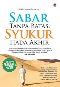 Image of Sabar Tanpa Batas, Syukur Tiada Akhir